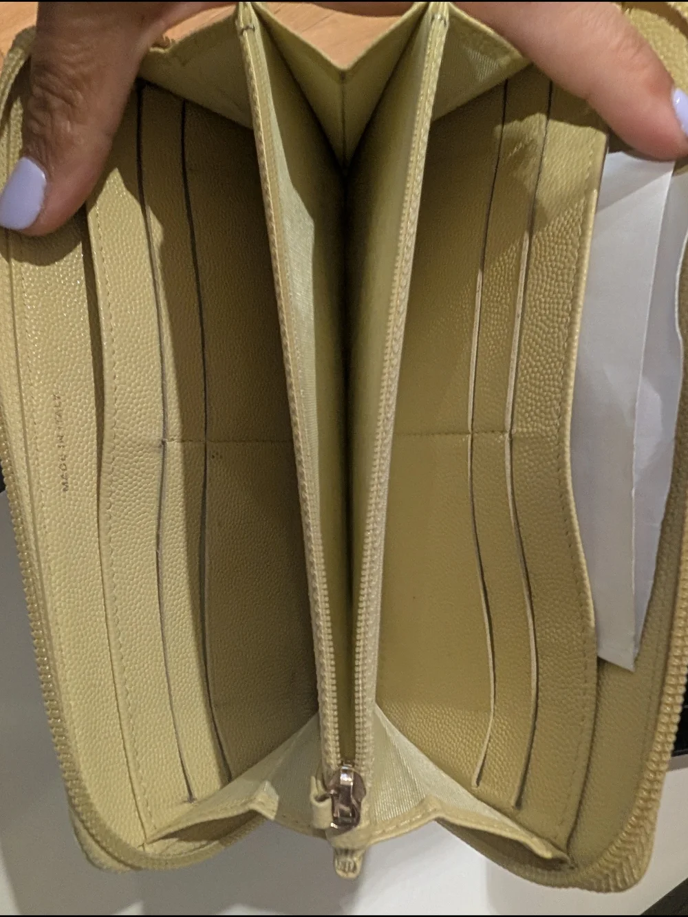 CHANEL zip around